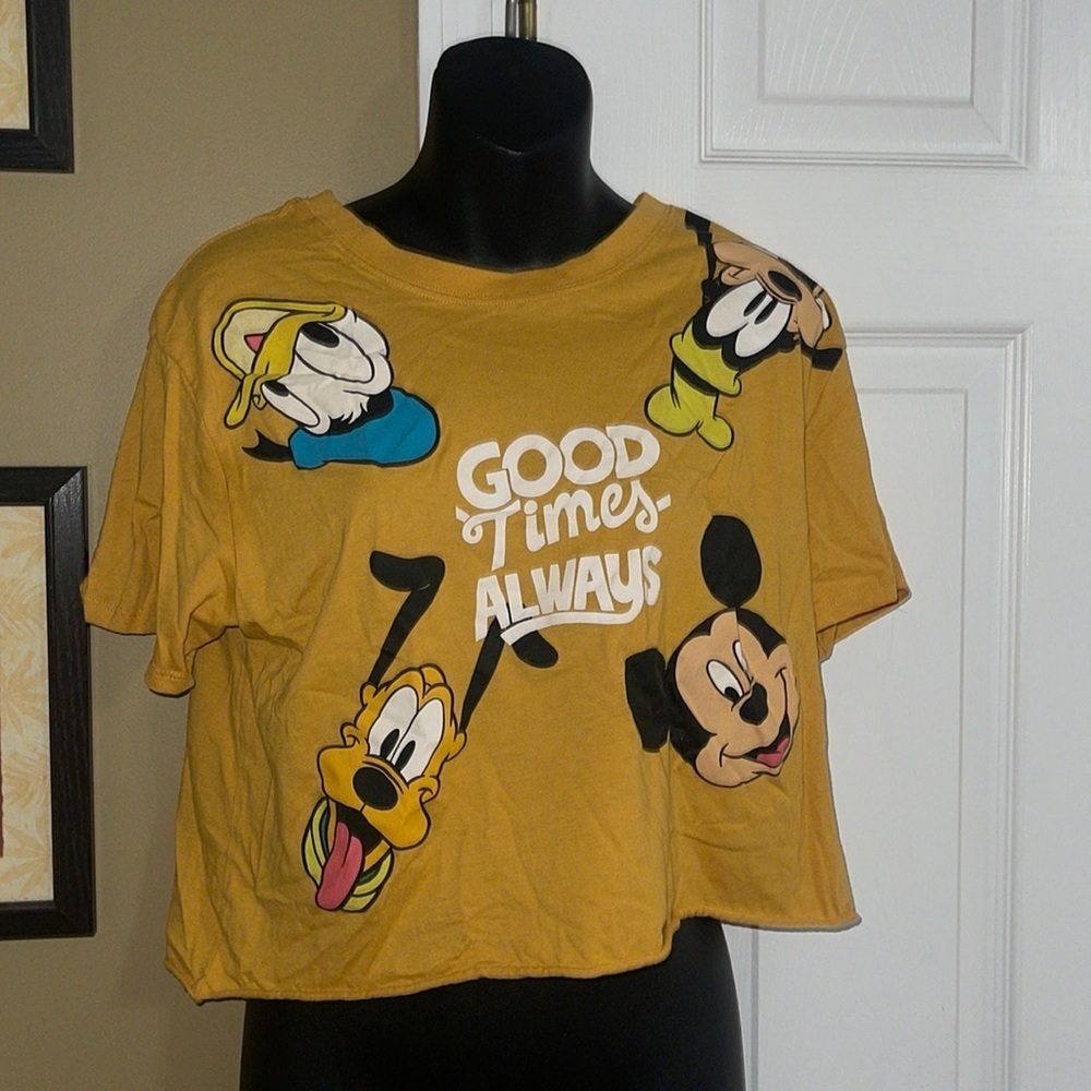 Like new Disney crop top XL